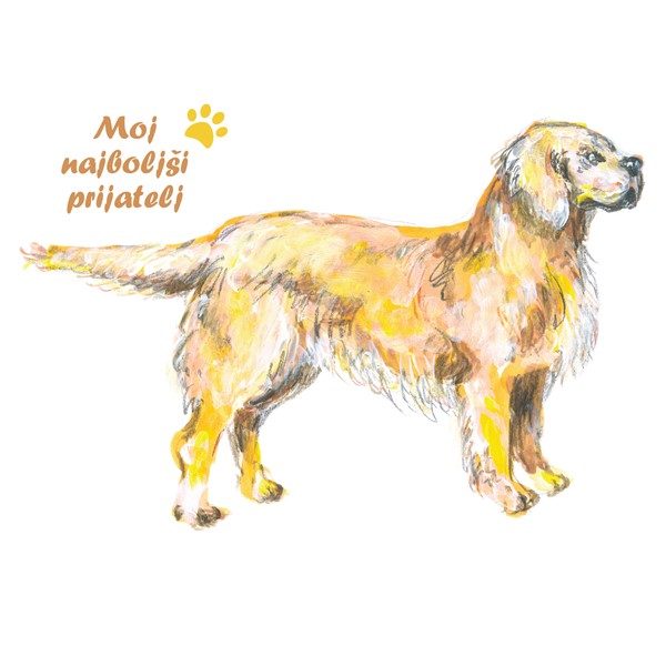 Skodelica Pes Zlati prinašalec