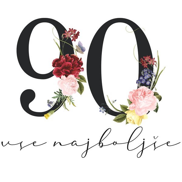 Skodelica 90 vse najboljše