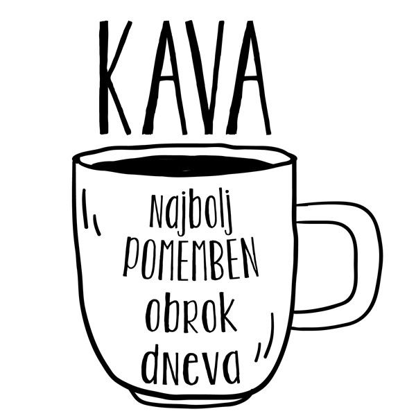 Skodelica kava najbolj pomemben obrok