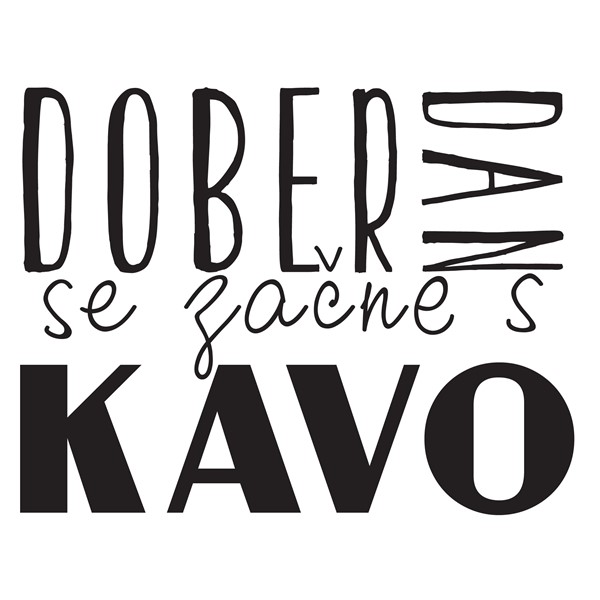 Skodelica Dober dan se zacne