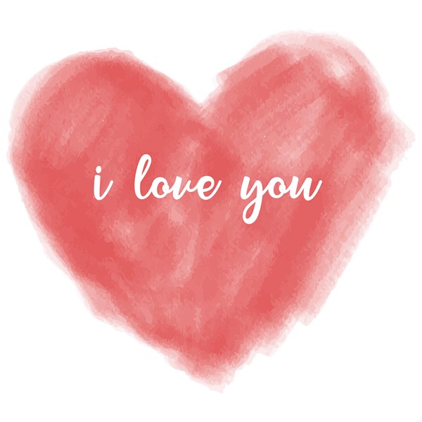 Vzglavnik I love you 01