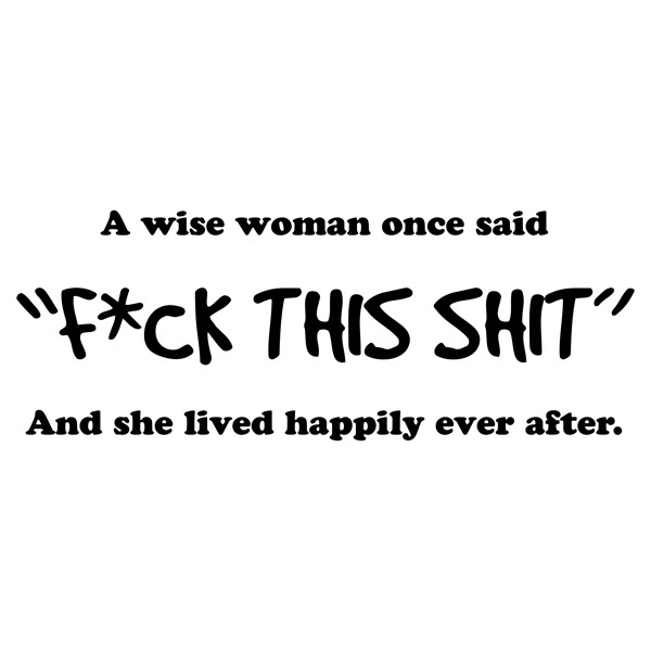 Torbica toaletka A wise woman once said