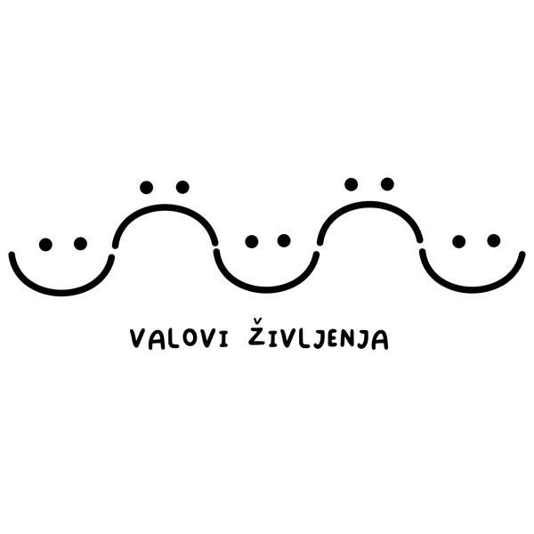 Torbica toaletka Valovi zivljenja