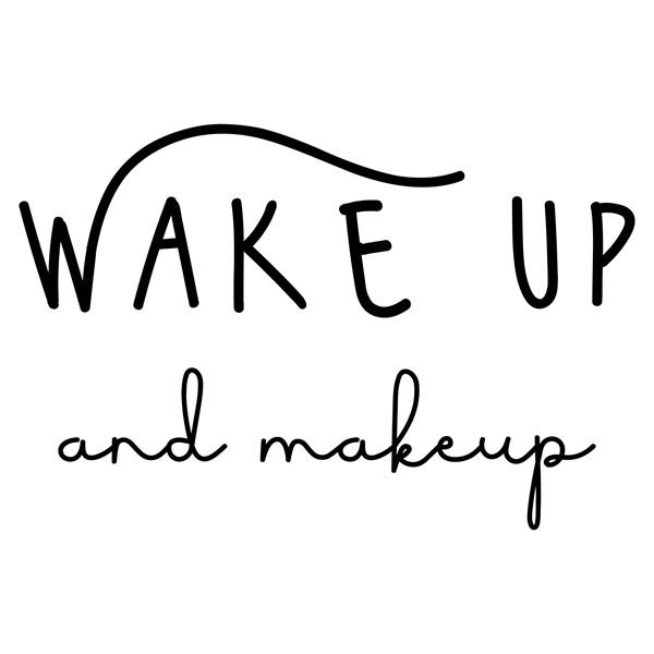 Torbica toaletka Wake up and make up