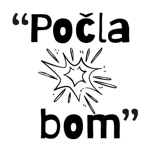 Kuhinjska krpa Pocla bom