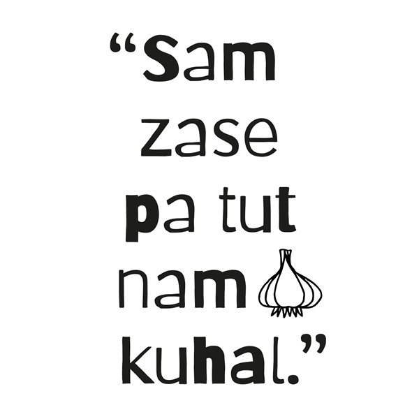 Kuhinjska krpa Sam zase