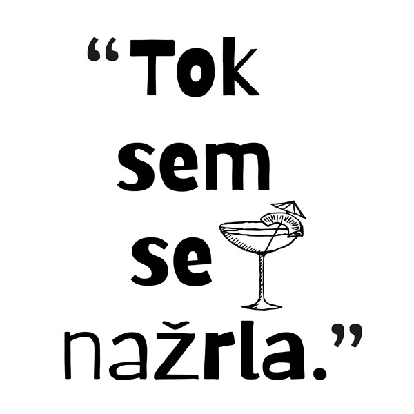 Kuhinjska krpa Tok sem se nazrla