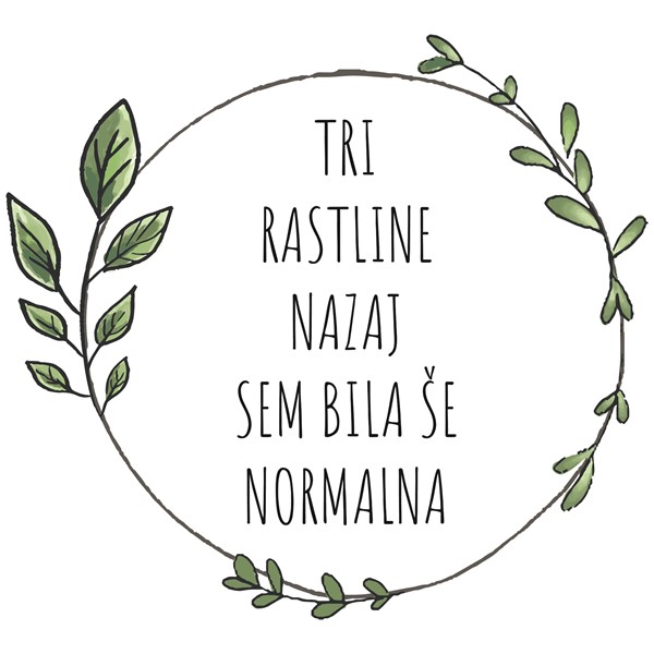 Skodelica Tri rastline nazaj
