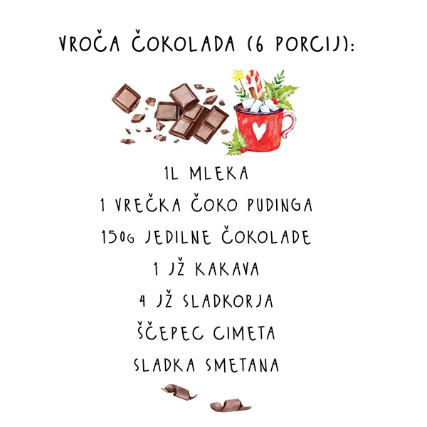 Skodelica Vroca cokolada