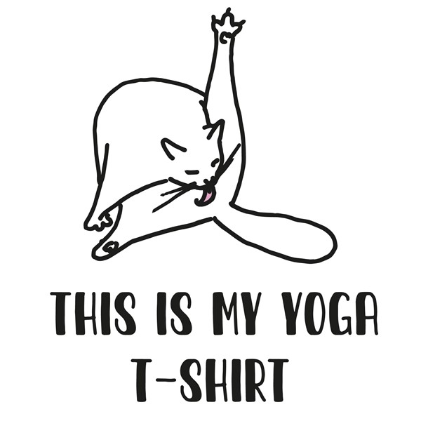 Majica This is my yoga tshirt