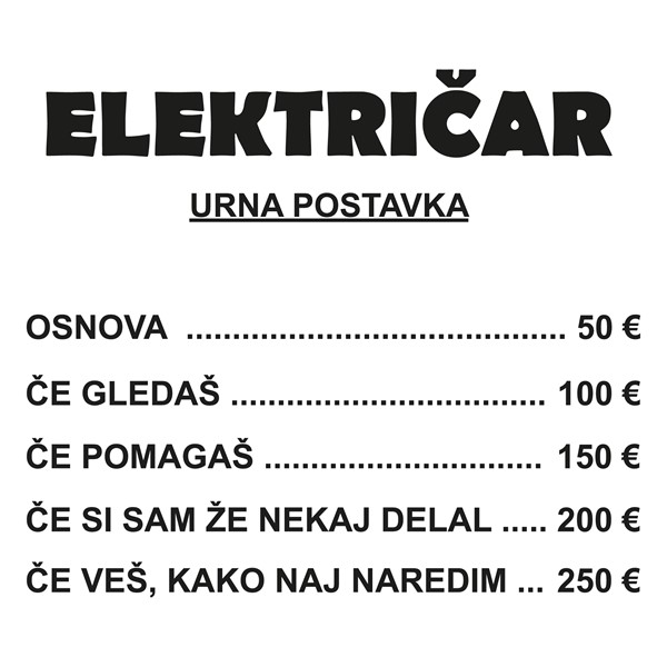 Skodelica Elektricar