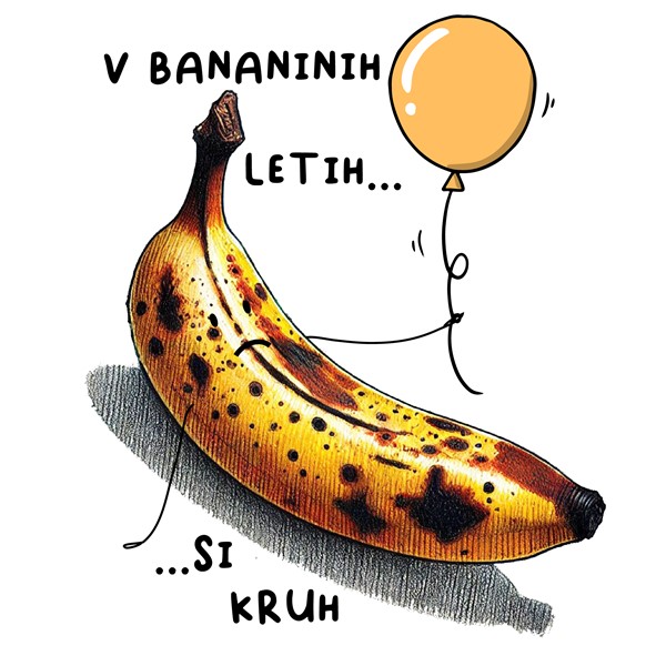Skodelica V bananinih letih