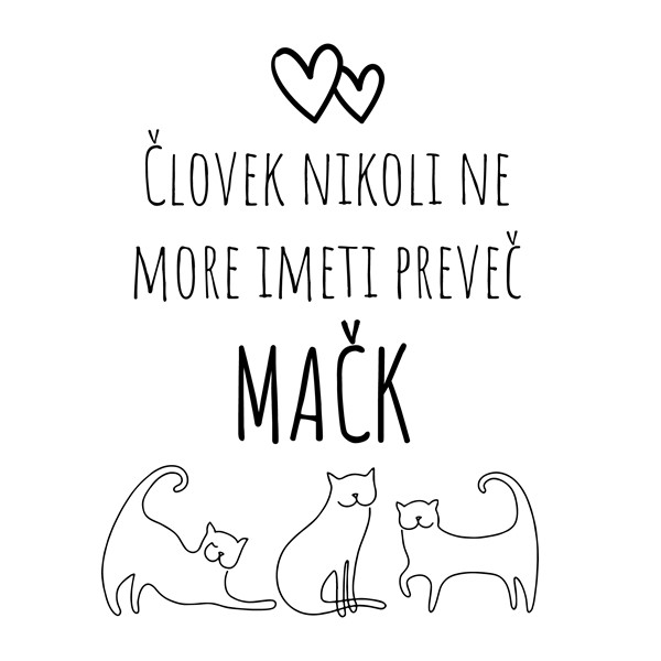 Bombažna vrečka Clovek_mack