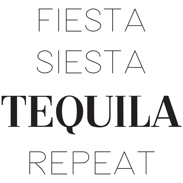 Bombažna vrečka Fiesta Siesta Tequila Repeat