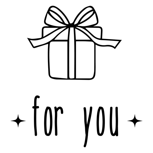 Bombažna vrečka For you