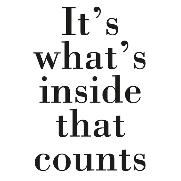 Bombažna vrečka It's what's inside