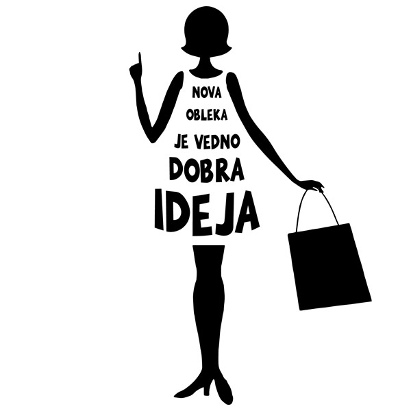 Bombažna vrečka Nova obleka