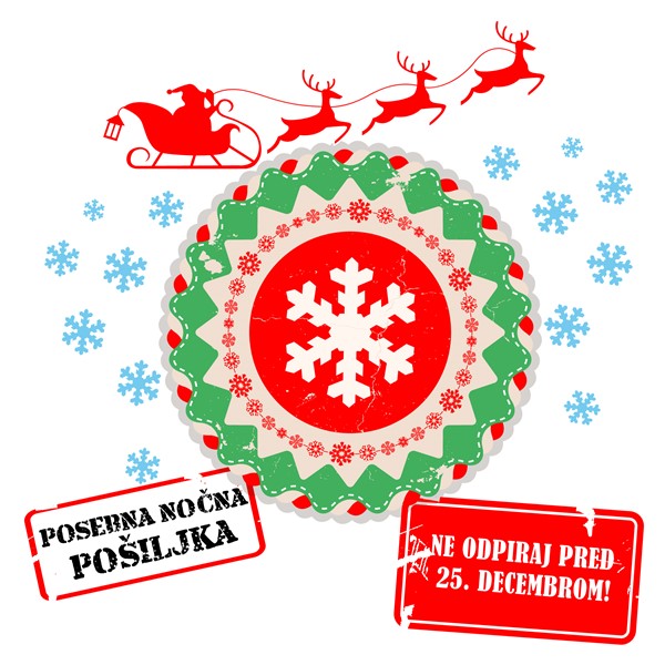 Bombažna vrečka Posebna posiljka