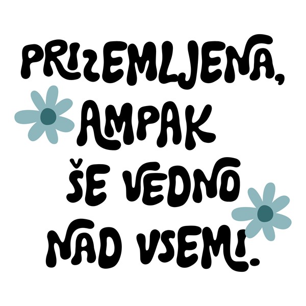 Bombažna vrečka Prizemljena