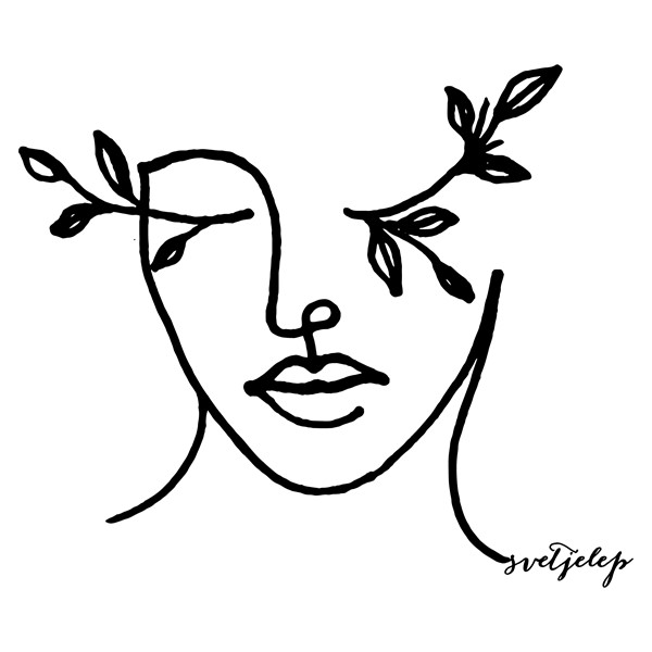 Bombažna vrečka Svet je lep