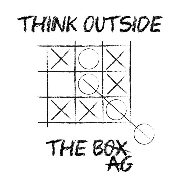 Bombažna vrečka Think outside the box