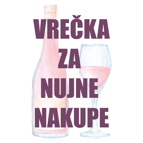 Bombažna vrečka Vrecka za nujne nakupe_1