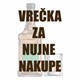 Bombažna vrečka Vrecka za nujne nakupe_2