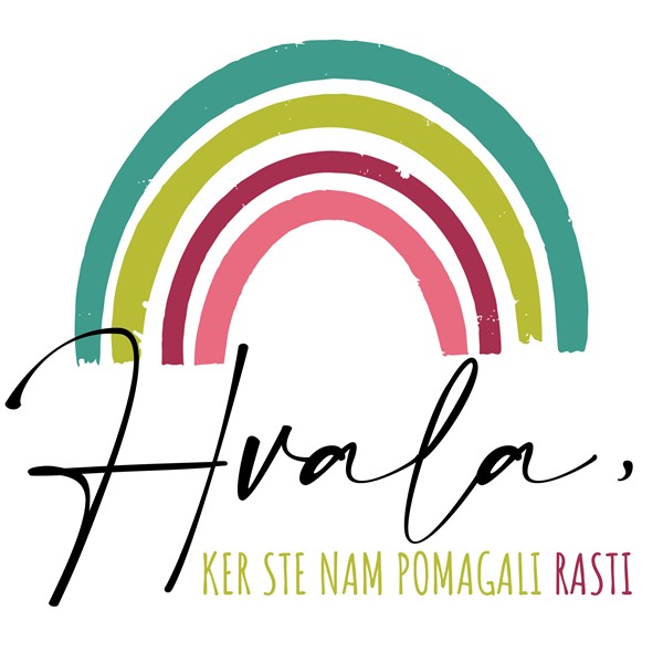 Skodelica Hvala ker ste nam pomagali