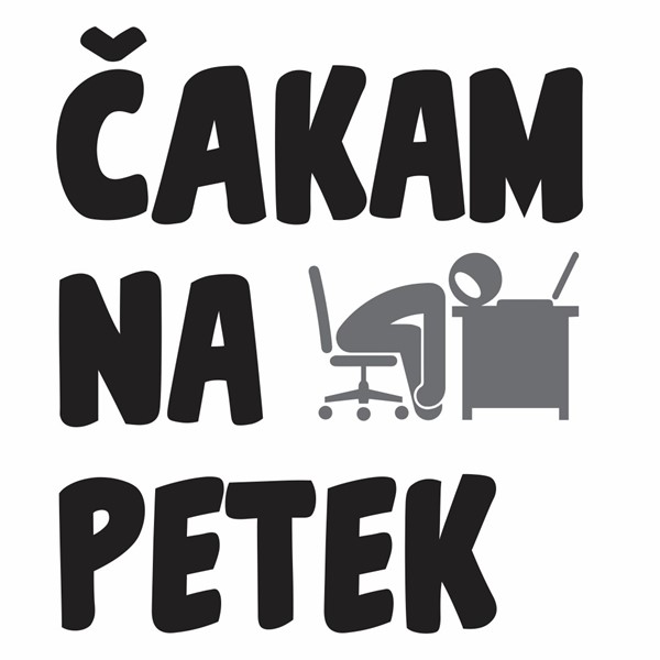 Skodelica Cakam na petek