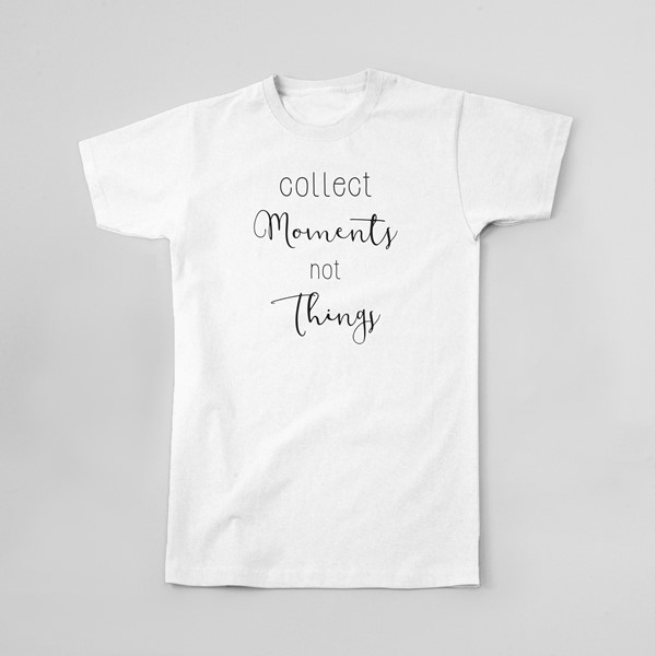 Majica Collect moments not things