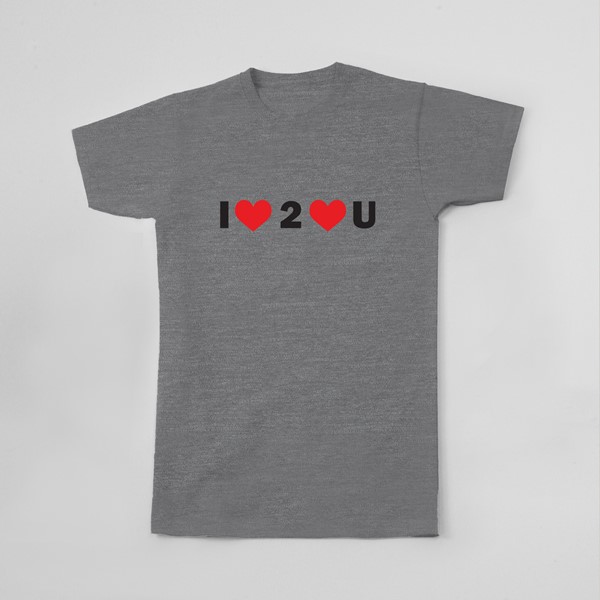Majica I love 2 love u