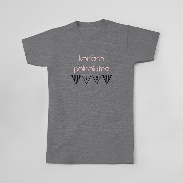 Majica Končno polnoletna
