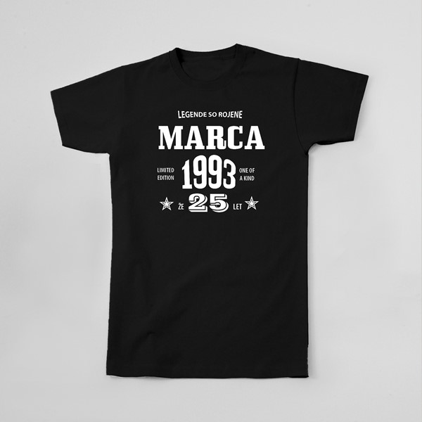 Majica Legende so rojene marca