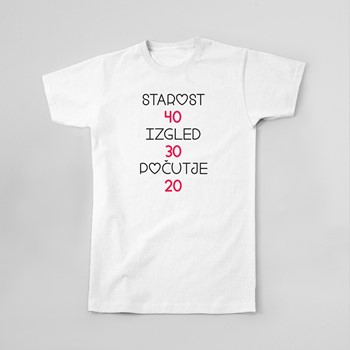 Majica Starost 40 izgled 39