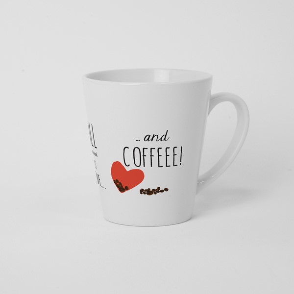 Skodelica All you need is love and coffee