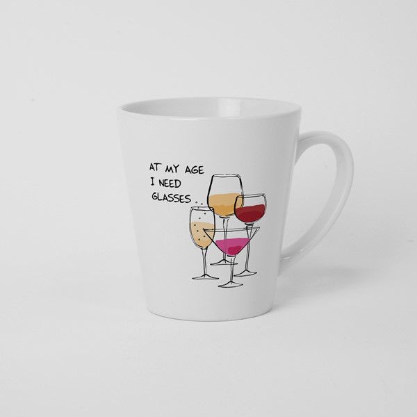 Skodelica At my age I need glasses