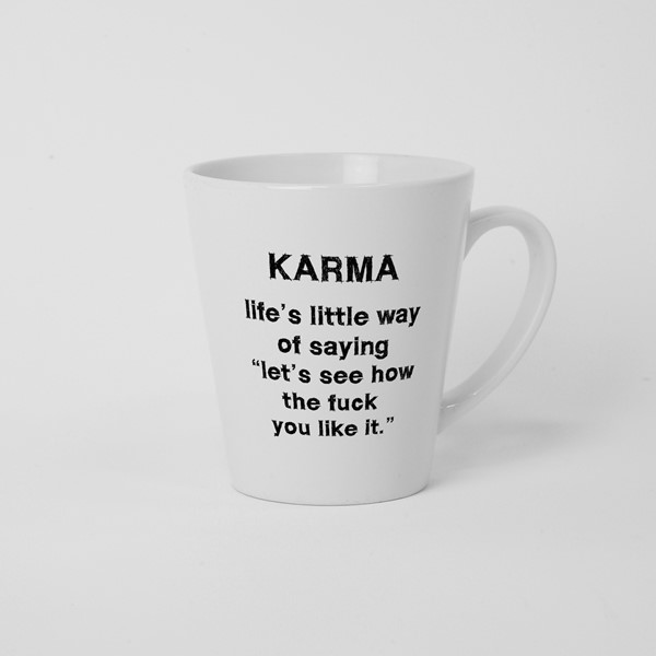 Skodelica Karma life little way of saying