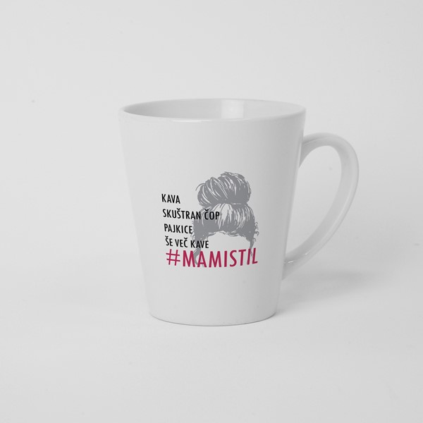 Skodelica Kava skuštran čop pajkice 01