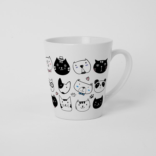 Skodelica Mačke in psi
