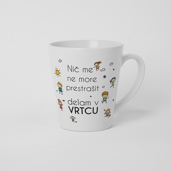 Skodelica Nič me ne more prestrašit, delam v vrtcu