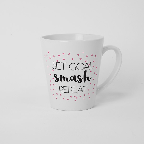 Skodelica Set goal smash repeat