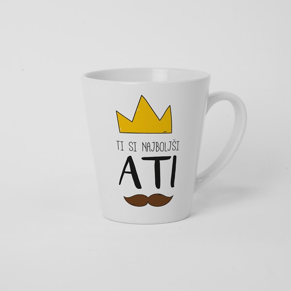 Skodelica Ti si najboljši ati