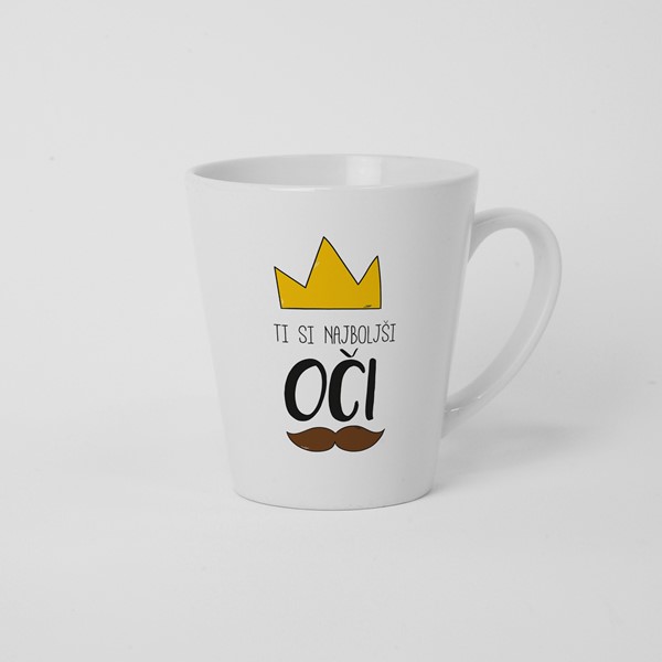 Skodelica Ti si najboljši oči