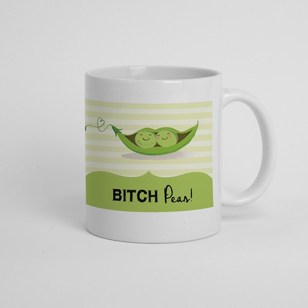 Skodelica Bitch peas