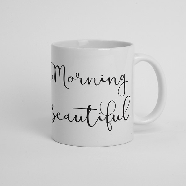 Skodelica Good morning beautiful