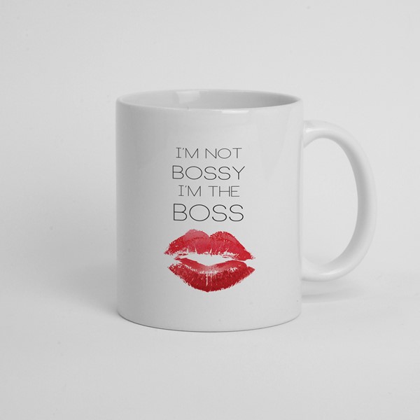 Skodelica Im not bossy im the boss women