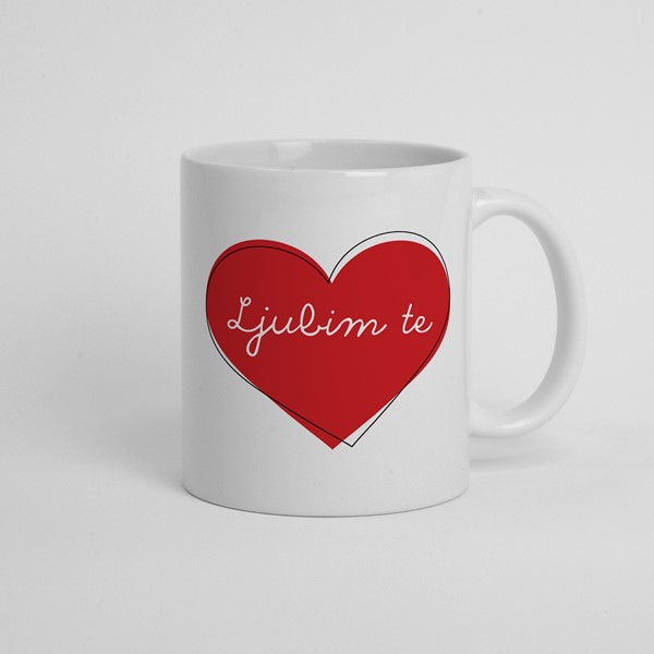 Skodelica Ljubim te
