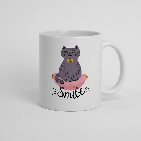 Skodelica Mačka smile