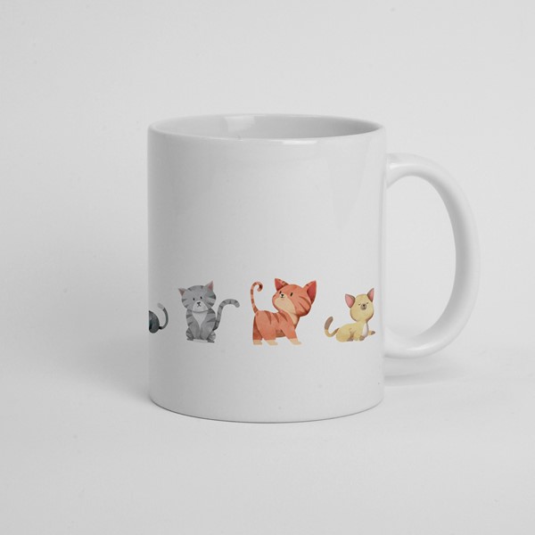 Skodelica Mačke pet malih