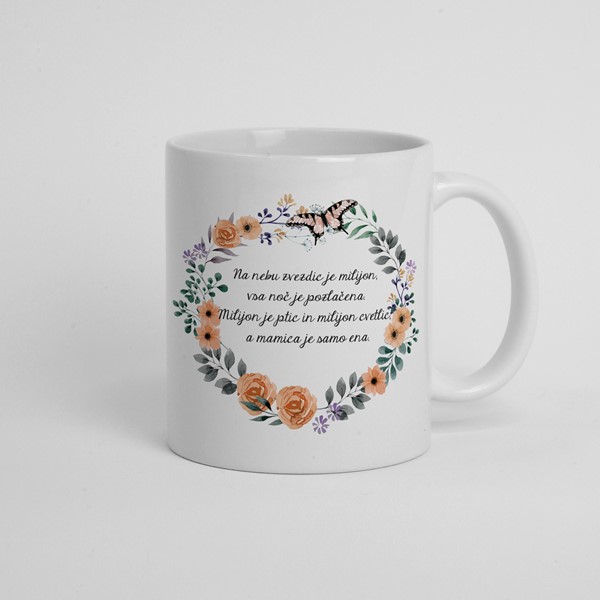 Skodelica Na nebu zvezdic je milijon